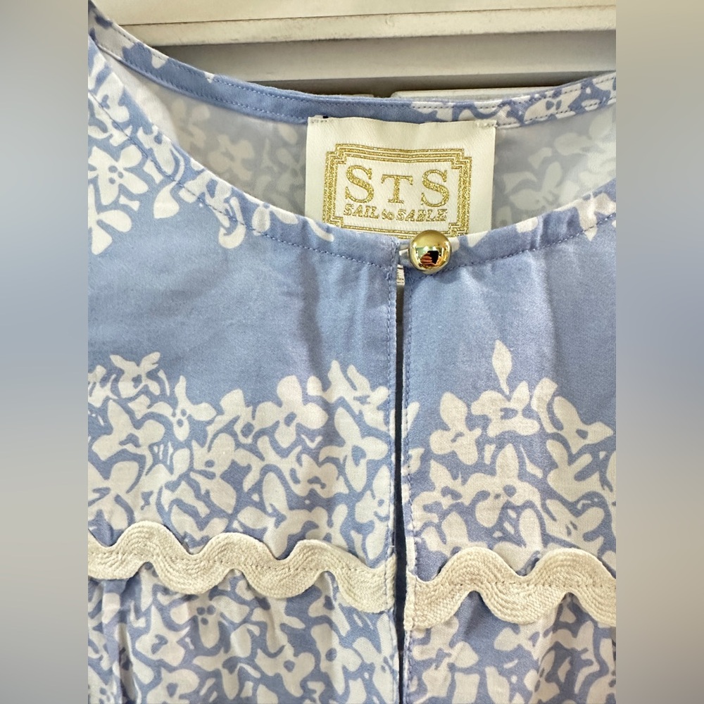 Sail to sable blue midi dress SZ L - Picture 2 of 9